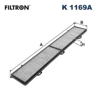 Filter, Innenraumluft FILTRON K 1169A Bild Filter, Innenraumluft FILTRON K 1169A