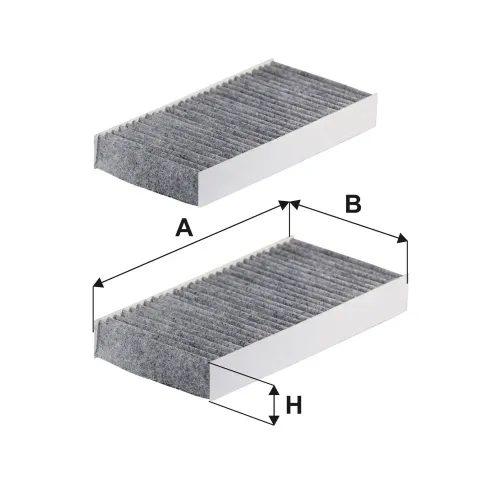 Filter, Innenraumluft FILTRON K 1198A-2x Bild Filter, Innenraumluft FILTRON K 1198A-2x