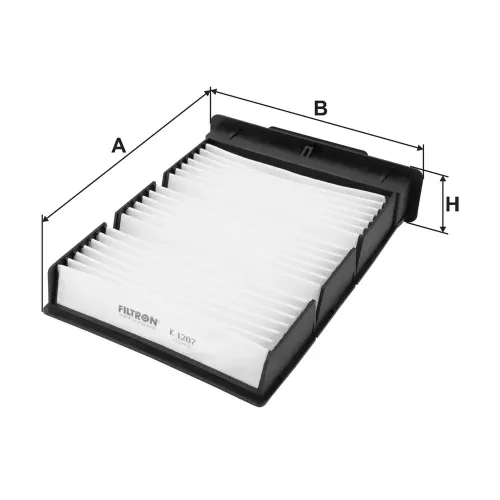 Filter, Innenraumluft FILTRON K 1207 Bild Filter, Innenraumluft FILTRON K 1207