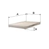Filter, Innenraumluft FILTRON K 1209 Bild Filter, Innenraumluft FILTRON K 1209