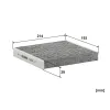 Filter, Innenraumluft FILTRON K 1210A Bild Filter, Innenraumluft FILTRON K 1210A