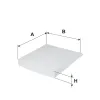 Filter, Innenraumluft FILTRON K 1217 Bild Filter, Innenraumluft FILTRON K 1217