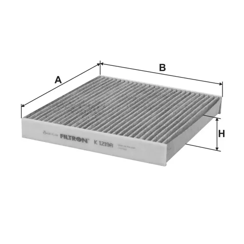 Filter, Innenraumluft FILTRON K 1219A Bild Filter, Innenraumluft FILTRON K 1219A