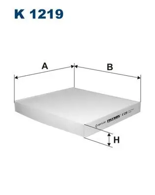 Filter, Innenraumluft FILTRON K 1219 Bild Filter, Innenraumluft FILTRON K 1219