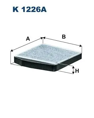 Filter, Innenraumluft FILTRON K 1226A