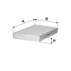 Filter, Innenraumluft FILTRON K 1229 Bild Filter, Innenraumluft FILTRON K 1229