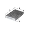 Filter, Innenraumluft FILTRON K 1230A Bild Filter, Innenraumluft FILTRON K 1230A