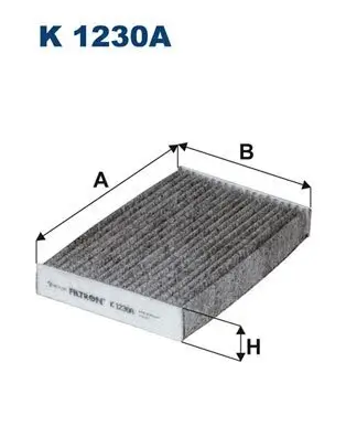 Filter, Innenraumluft FILTRON K 1230A Bild Filter, Innenraumluft FILTRON K 1230A