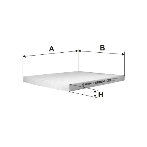 Filter, Innenraumluft FILTRON K 1231 Bild Filter, Innenraumluft FILTRON K 1231