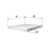 Filter, Innenraumluft FILTRON K 1232 Bild Filter, Innenraumluft FILTRON K 1232