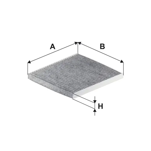 Filter, Innenraumluft FILTRON K 1232A Bild Filter, Innenraumluft FILTRON K 1232A