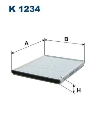Filter, Innenraumluft FILTRON K 1234