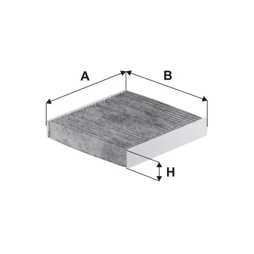 Filter, Innenraumluft FILTRON K 1236A Bild Filter, Innenraumluft FILTRON K 1236A
