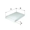 Filter, Innenraumluft FILTRON K 1237 Bild Filter, Innenraumluft FILTRON K 1237
