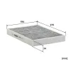 Filter, Innenraumluft FILTRON K 1237A Bild Filter, Innenraumluft FILTRON K 1237A
