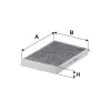 Filter, Innenraumluft FILTRON K 1237A Bild Filter, Innenraumluft FILTRON K 1237A