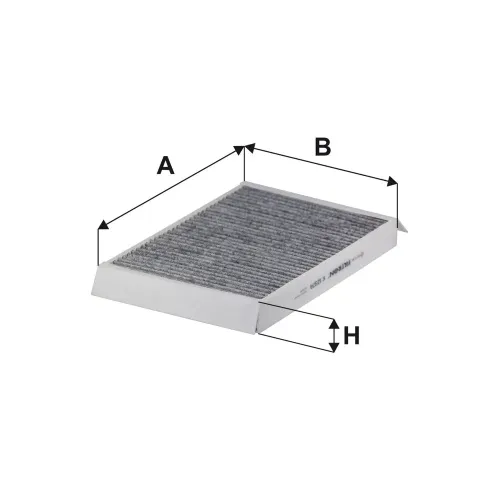 Filter, Innenraumluft FILTRON K 1237A Bild Filter, Innenraumluft FILTRON K 1237A