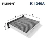 Filter, Innenraumluft FILTRON K 1240A