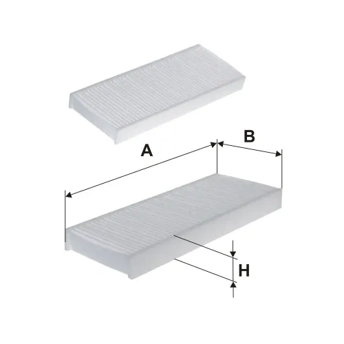 Filter, Innenraumluft FILTRON K 1254-2x Bild Filter, Innenraumluft FILTRON K 1254-2x