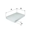 Filter, Innenraumluft FILTRON K 1256 Bild Filter, Innenraumluft FILTRON K 1256