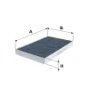 Filter, Innenraumluft FILTRON K 1256A Bild Filter, Innenraumluft FILTRON K 1256A