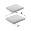 Filter, Innenraumluft FILTRON K 1260-2x Bild Filter, Innenraumluft FILTRON K 1260-2x