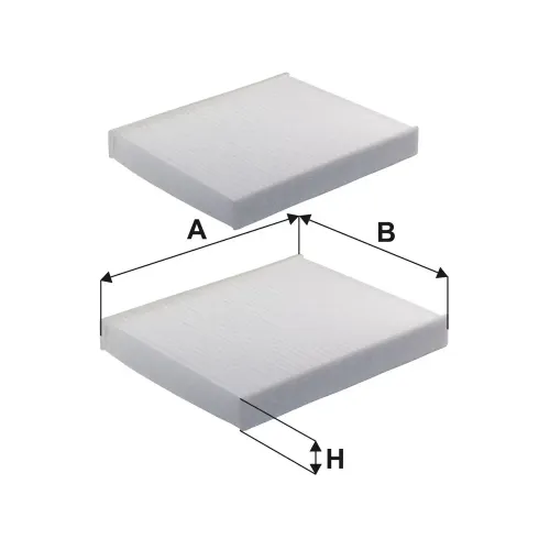 Filter, Innenraumluft FILTRON K 1260-2x Bild Filter, Innenraumluft FILTRON K 1260-2x