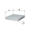 Filter, Innenraumluft FILTRON K 1263 Bild Filter, Innenraumluft FILTRON K 1263