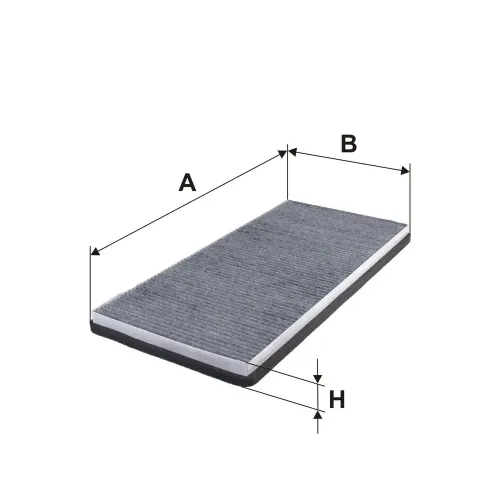 Filter, Innenraumluft FILTRON K 1265A Bild Filter, Innenraumluft FILTRON K 1265A