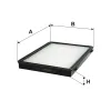 Filter, Innenraumluft FILTRON K 1266 Bild Filter, Innenraumluft FILTRON K 1266
