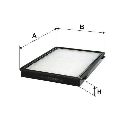 Filter, Innenraumluft FILTRON K 1266 Bild Filter, Innenraumluft FILTRON K 1266