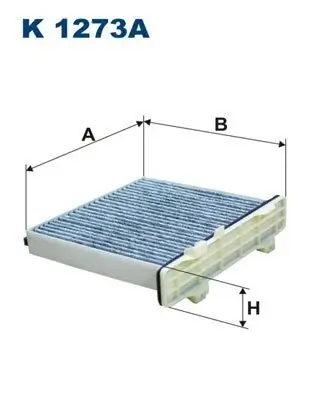 Filter, Innenraumluft FILTRON K 1273A Bild Filter, Innenraumluft FILTRON K 1273A