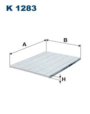 Filter, Innenraumluft FILTRON K 1283 Bild Filter, Innenraumluft FILTRON K 1283