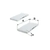 Filter, Innenraumluft FILTRON K 1289-2x Bild Filter, Innenraumluft FILTRON K 1289-2x