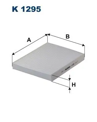 Filter, Innenraumluft FILTRON K 1295 Bild Filter, Innenraumluft FILTRON K 1295