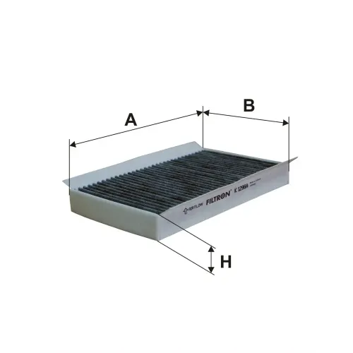 Filter, Innenraumluft FILTRON K 1296A Bild Filter, Innenraumluft FILTRON K 1296A