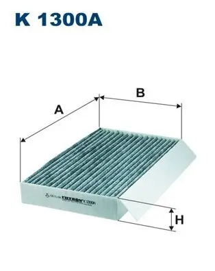 Filter, Innenraumluft FILTRON K 1300A