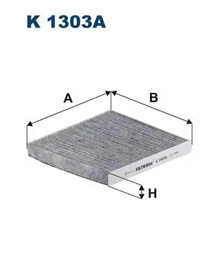 Filter, Innenraumluft FILTRON K 1303A