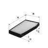Filter, Innenraumluft FILTRON K 1305 Bild Filter, Innenraumluft FILTRON K 1305