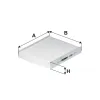 Filter, Innenraumluft FILTRON K 1310 Bild Filter, Innenraumluft FILTRON K 1310