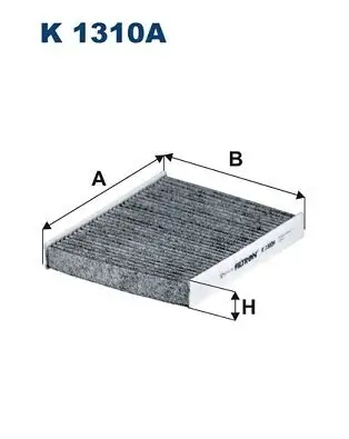 Filter, Innenraumluft FILTRON K 1310A Bild Filter, Innenraumluft FILTRON K 1310A