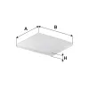 Filter, Innenraumluft FILTRON K 1314 Bild Filter, Innenraumluft FILTRON K 1314
