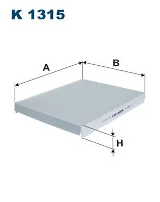 Filter, Innenraumluft FILTRON K 1315