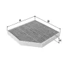 Filter, Innenraumluft FILTRON K 1318A Bild Filter, Innenraumluft FILTRON K 1318A