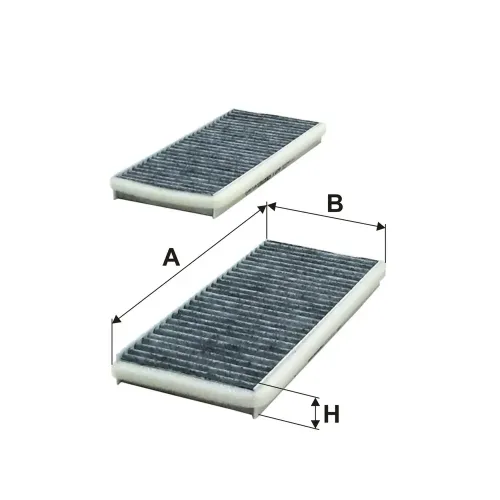 Filter, Innenraumluft FILTRON K 1319A-2x Bild Filter, Innenraumluft FILTRON K 1319A-2x