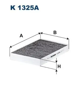 Filter, Innenraumluft FILTRON K 1325A Bild Filter, Innenraumluft FILTRON K 1325A