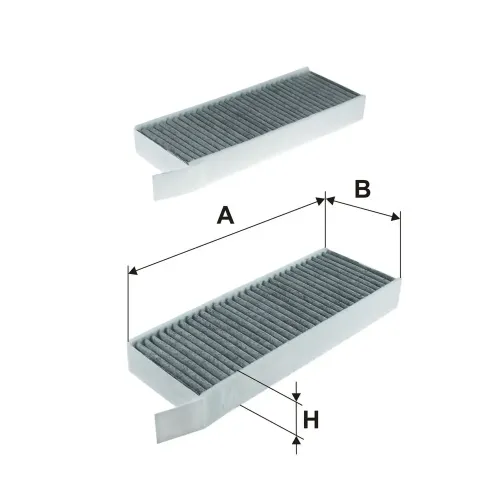 Filter, Innenraumluft FILTRON K 1328A-2x Bild Filter, Innenraumluft FILTRON K 1328A-2x