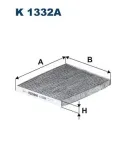 Filter, Innenraumluft FILTRON K 1332A