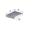 Filter, Innenraumluft FILTRON K 1335A Bild Filter, Innenraumluft FILTRON K 1335A