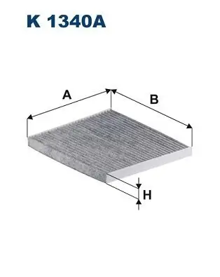 Filter, Innenraumluft FILTRON K 1340A